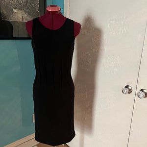 Little Black Dress with Highlighted Back Zipper